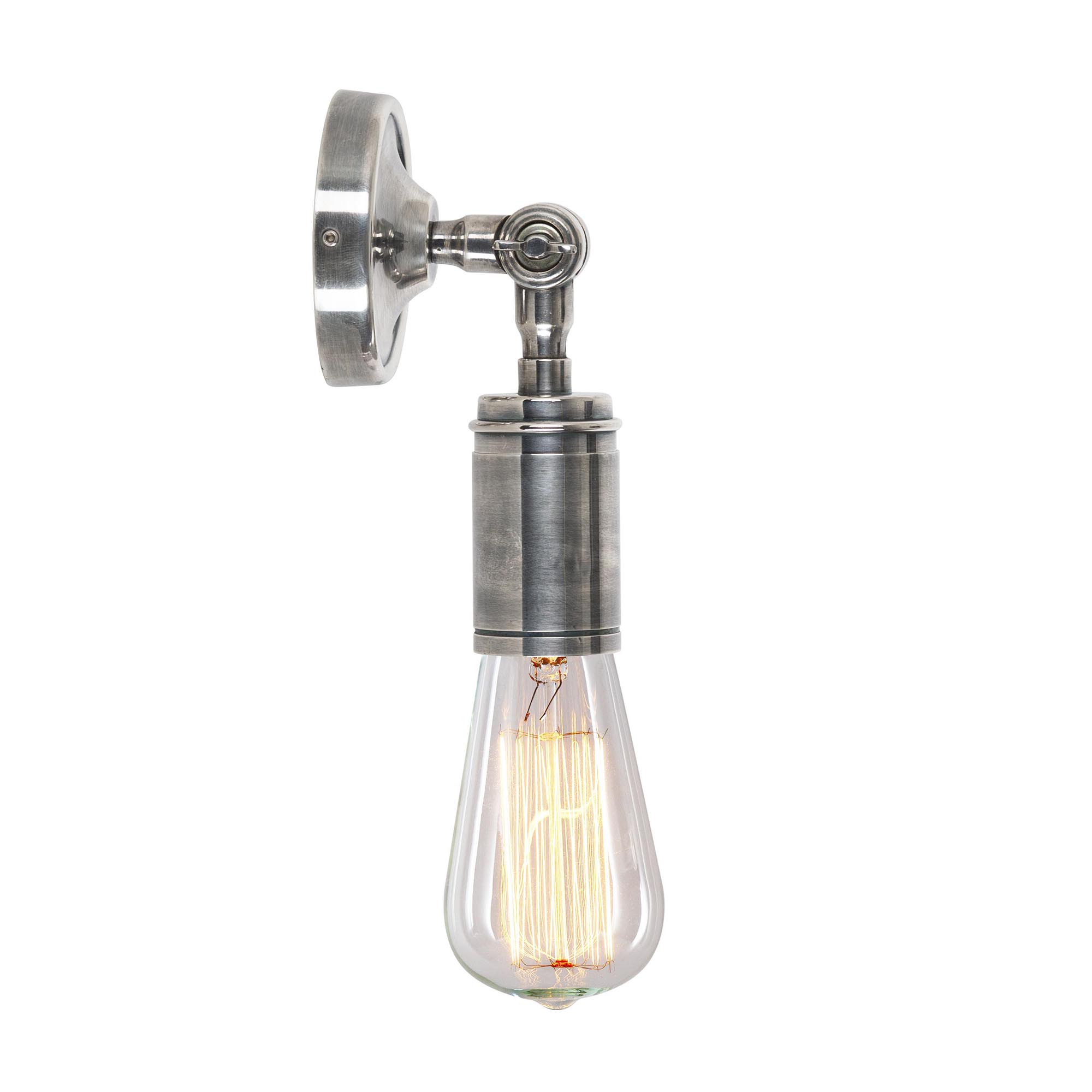 Emeli wandlamp antiek zilver Emeli wandlamp antiek zilver
